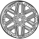 Mopar 4755585AB Aluminum Wheel