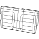 Mopar 7SN32NR3AA Rear Seat Back Cover Mopar 7SN32NR3AA Rear Seat Back Cover