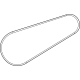 Mopar 5281963AA Serpentine Belt
