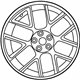 Mopar 68565559AA Aluminum Wheel