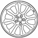 Mopar 5LD37RNLAA Aluminum Wheel