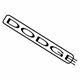 Mopar 68084895AA Nameplate Mopar 68084895AA Nameplate