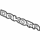 Mopar 55077722AA Nameplate