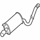 Mopar 4578211AB Exhaust Muffler And Tailpipe Mopar 4578211AB Exhaust Muffler And Tailpipe