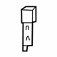 Mopar 4860696AB Extension-Tail Lamp Opening