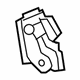 Mopar 4589412AG Rear Door Latch