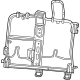 Mopar 68572162AA FRAME-REAR SEAT BACK 60%