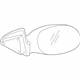 Mopar 4574606AG Outside Rear View Mirror
