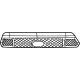 Mopar 6VH23GXHAB Lower Grille Mopar 6VH23GXHAB Lower Grille