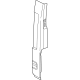 Mopar 68134180AA Rear Corner Panel