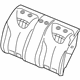 Mopar 5LH24DX9AA Rear Seat Back Cover Mopar 5LH24DX9AA Rear Seat Back Cover