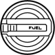 Mopar 68330920AJ DOOR-FUEL FILL