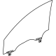 Mopar 68426492AB Front Door Glass Mopar 68426492AB Front Door Glass