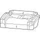 Mopar 68418971AB Seat Cushion Foam Mopar 68418971AB Seat Cushion Foam
