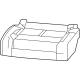 Mopar 7HZ69WF6AA Rear Seat Cushion Cover