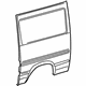 Mopar 5104212AA Body Side Rear Panel