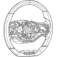 Mopar 7HU84VA6AA Steering Wheel