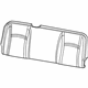 Mopar 7AS25BD3AA Rear Seat Back Cover