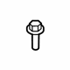 Mopar 68263077AA Hexagon Head Bolt