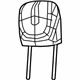 Mopar 1TE21DX9AD Front Headrest