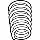 Mopar 68050572AB Front Coil Spring