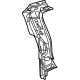 Mopar 68525708AB D Pillar Reinforce