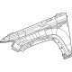 Mopar 68360215AD Front Fender