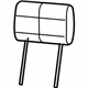 Mopar 1TY02DX9AA Front Headrest