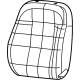 Mopar 5SF71JXWAA Front Seat Back Cover Mopar 5SF71JXWAA Front Seat Back Cover