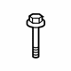 Mopar 6104184AA Hexagon Flange Head Bolt