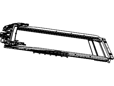 Mopar 68081084AA Mechanism-SUNROOF Glass