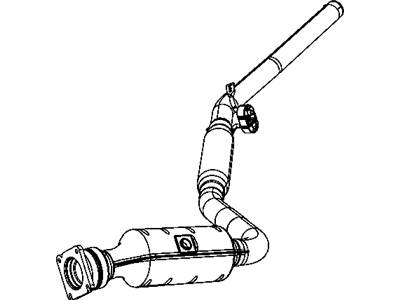 Mopar 4809778AB Bracket-Catalytic Converter