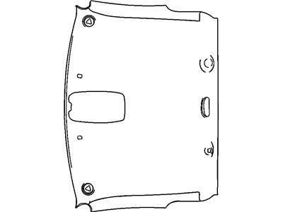 Mopar XG90TL2AA HEADLINER-None