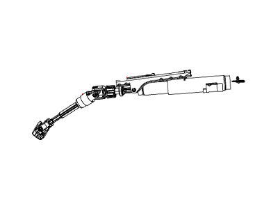 Mopar 5057642AF Column-Steering