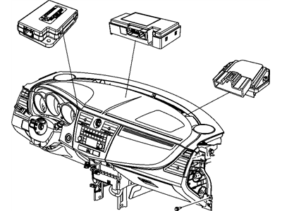 Mopar 4671918AG Module-Compass