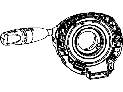 Mopar 56054860AA Steering Column Turn Signal Wiper Control Switch