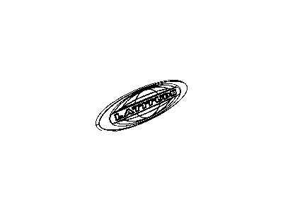 Mopar 55373006AA Nameplate