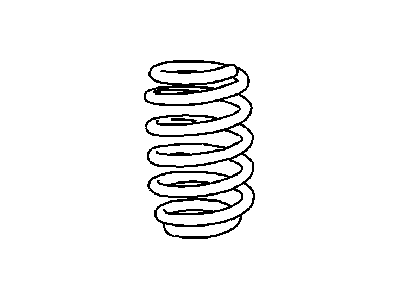 2010 Dodge Charger Coil Springs - 4895704AB