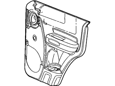 Mopar 55360464AD Knob-Door Lock