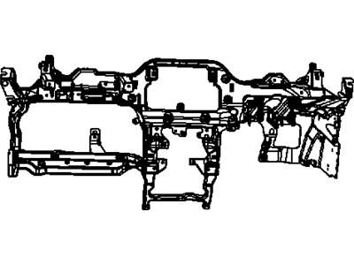 Mopar 5108246AE Support-Instrument Panel