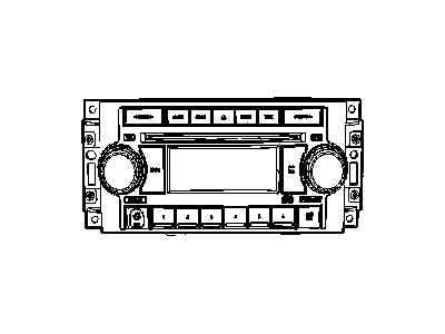 Mopar 5064173AI Radio-AM/FM With Cd