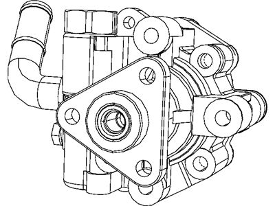 2009 Dodge Nitro Power Steering Pump - 52129329AC