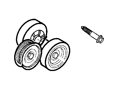 Mopar 53032378AA Pulley-Alternator