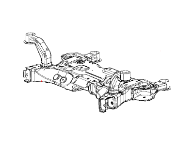 Mopar 5085819AJ CROSSMEMBER-Front Suspension