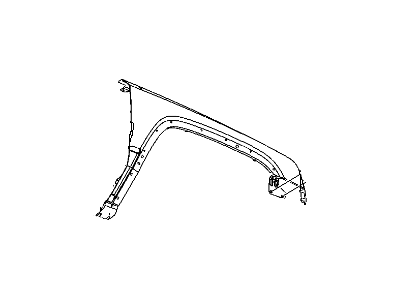 Mopar 68058484AA Fender-Front