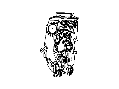 Mopar 4589279AC Rear Door Latch