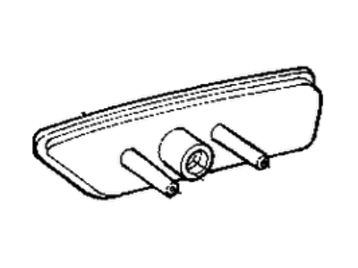 Mopar 5303034 Lamp-Front FASCIA Mounted S/MKR & REFL