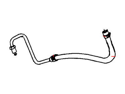 Mopar 52089169AD Line-Power Steering Return