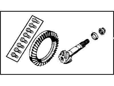 Mopar 5015873AB Gear Kit-Ring And PINION