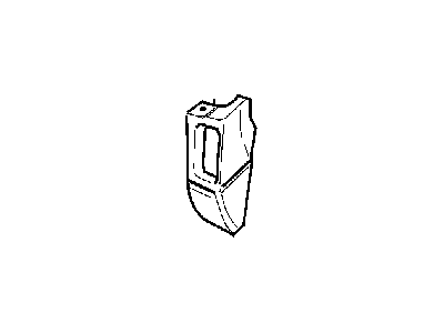 Mopar 5EB76LAZAC Panel-Instrument Panel End